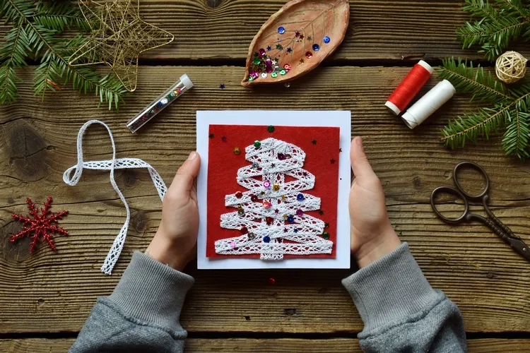 unique handmade christmas card ideas fun crafts for kids