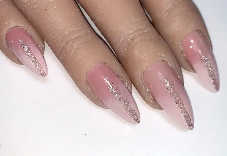 combine ombre with other nail art techniques