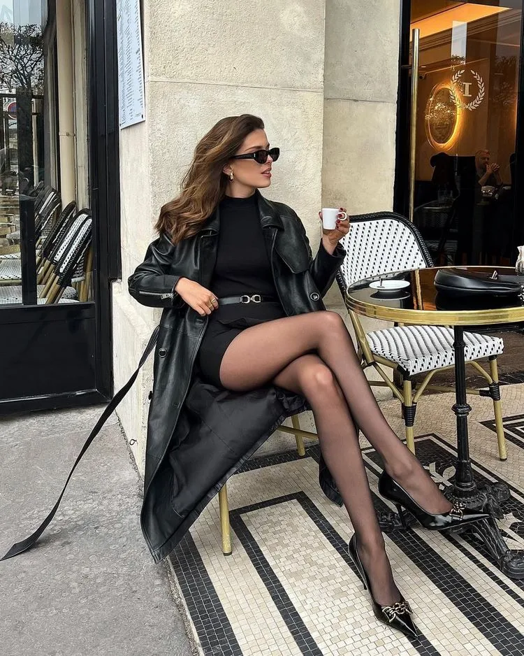 how to channel the mob wife look winter fashion trend