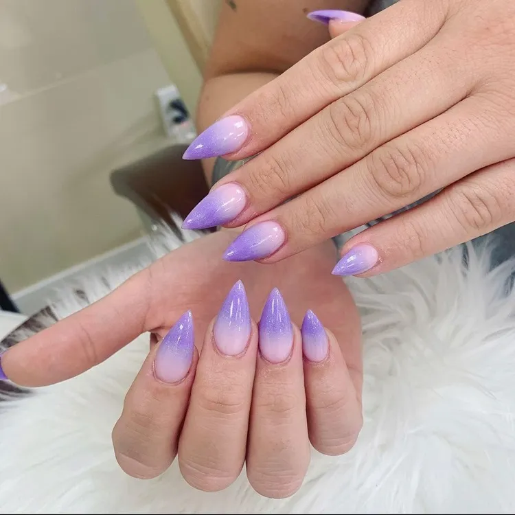 ombre nail designs for any length and shape of nails