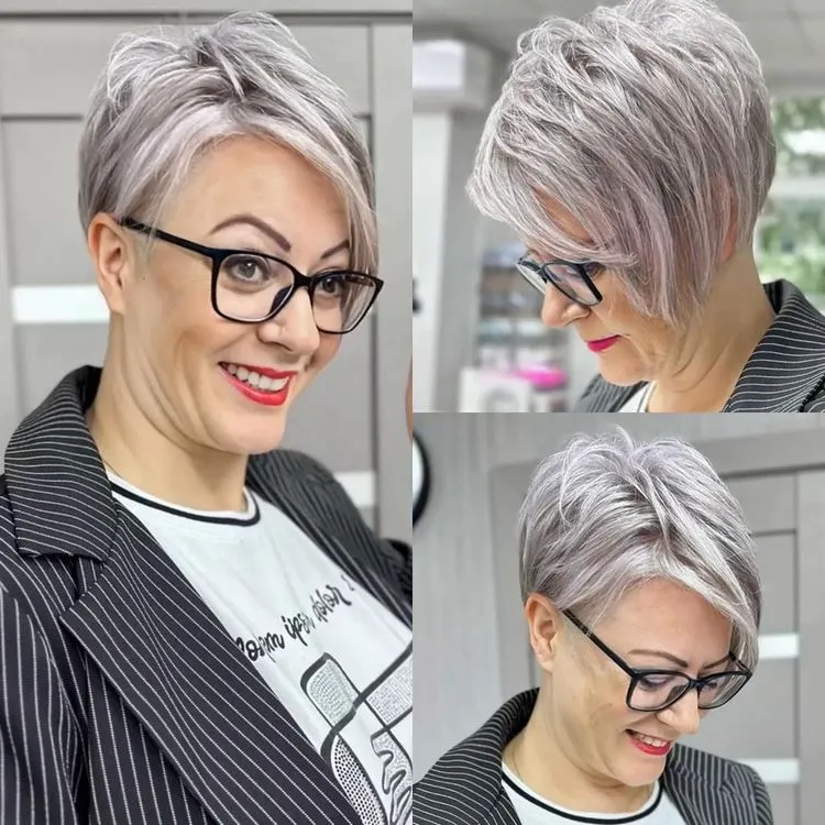 pixie hairstyles for women over 50 with thin hair