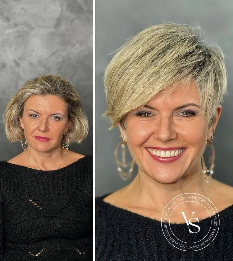 rejuvenating hairstyles for women over 50 with thin hair