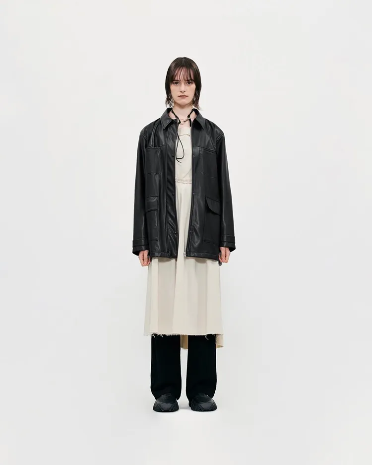 black car coat 2024 winter fashion inspo