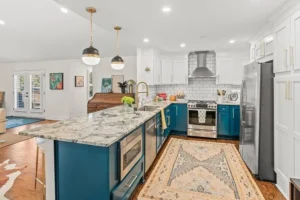 colorful eclectic kitchen design 2024