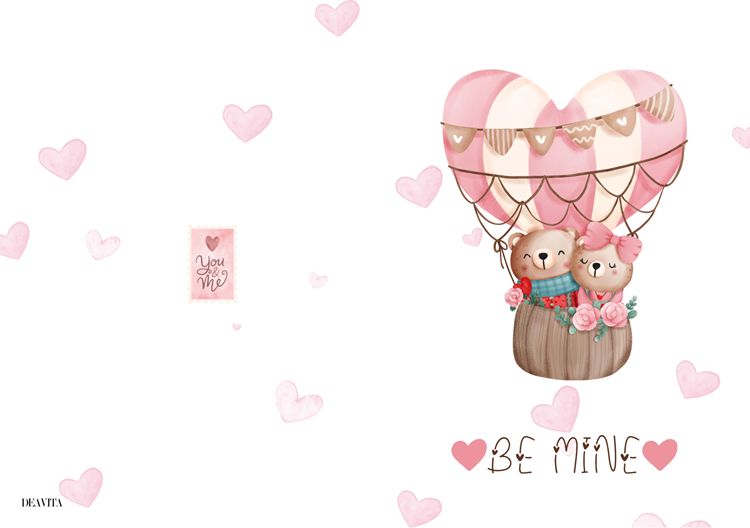 cute free printable valentine's day card