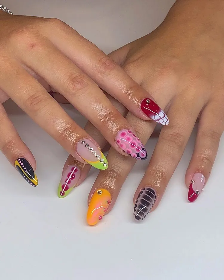 funky nail designs 2024
