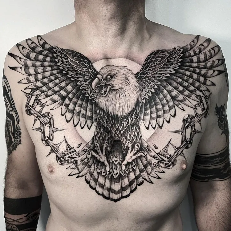 hot chest tattoos for guys