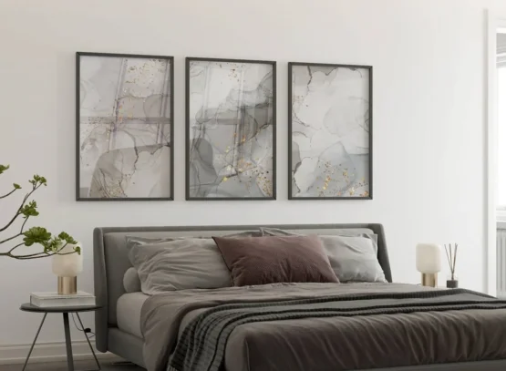 how to arrange wall art for a bedroom simple guide