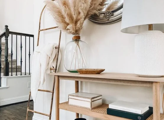 how to style a console table like a professional designer
