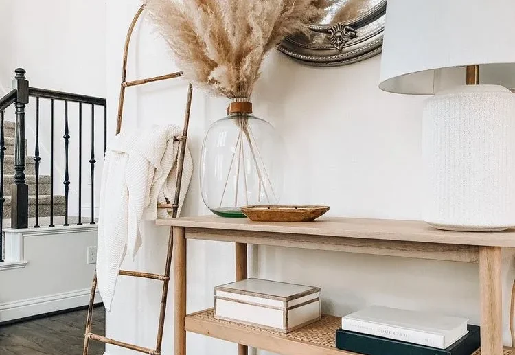 how to style a console table like a professional designer