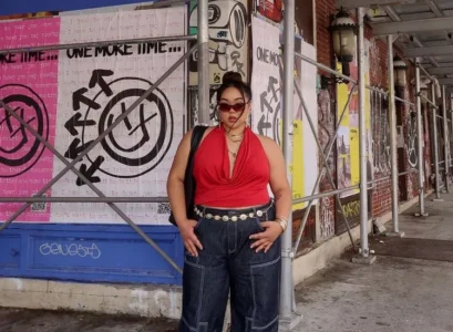 how to style baggy jeans chic casual outfits for plus size women