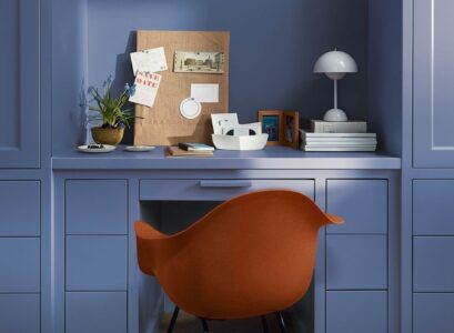 interior paint colors of 2023 benjamin mooore blue nova 825
