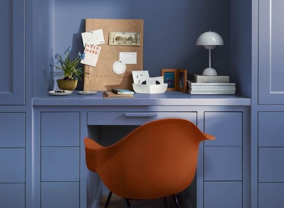 interior paint colors of 2023 benjamin mooore blue nova 825