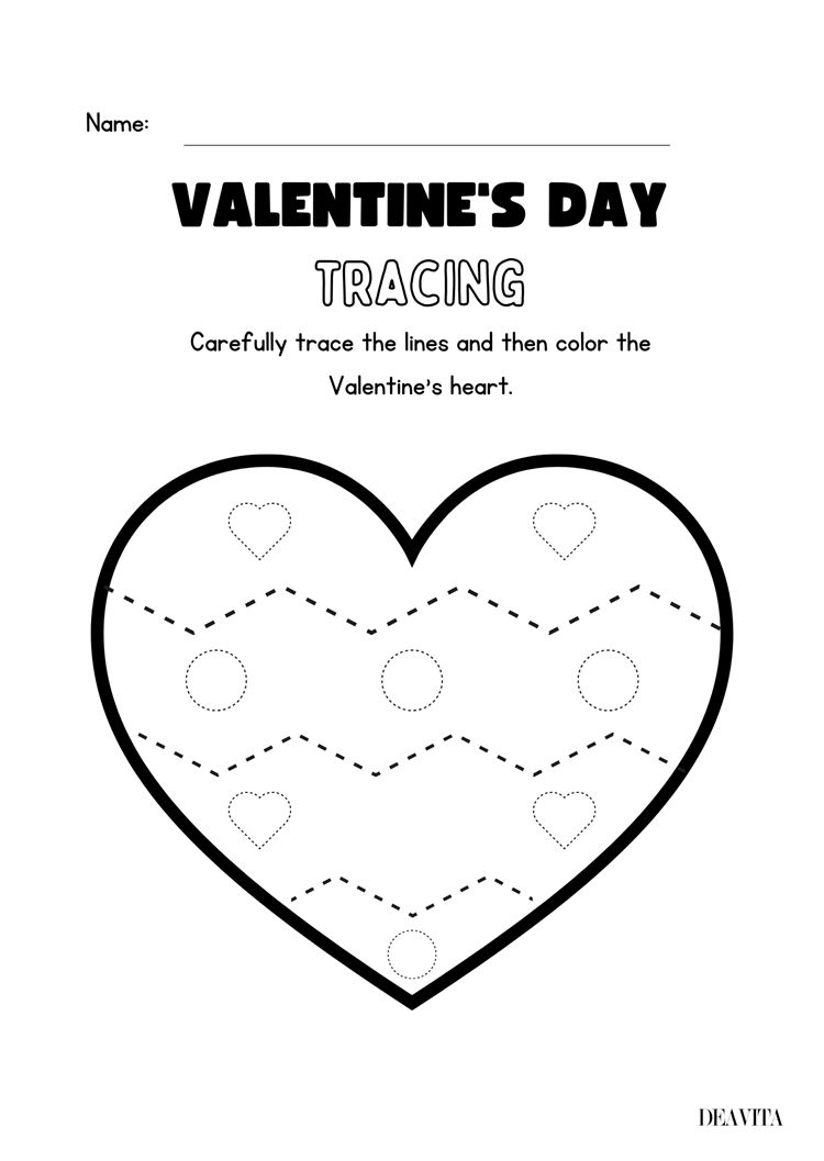 kids valentine's day crafts free download pdf