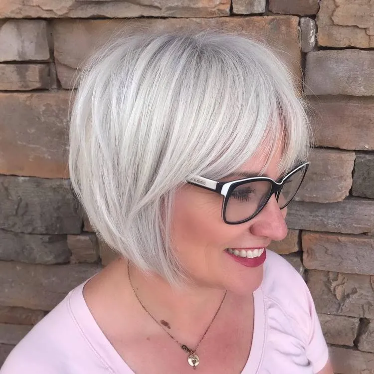 low maintenance bob hairstyles for women over 50 with thin hair