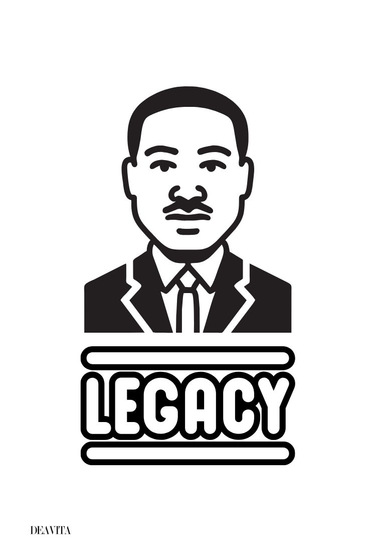 martin luther king jr legacy free printable coloring page