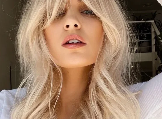 medium haircuts with bangs for women 2024