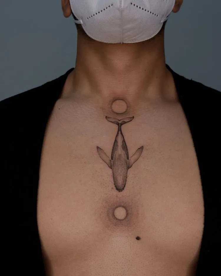 mens chest tattoo ideas small 2024