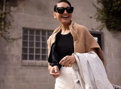 simple spring outfit idea minimalist fashion women over 50