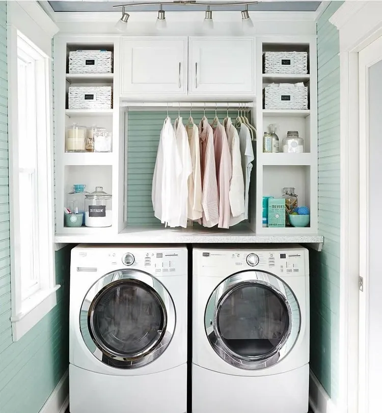 small laundry room makeover ideas