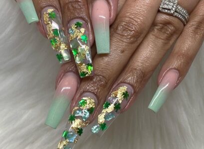 st patrick nail designs 2024
