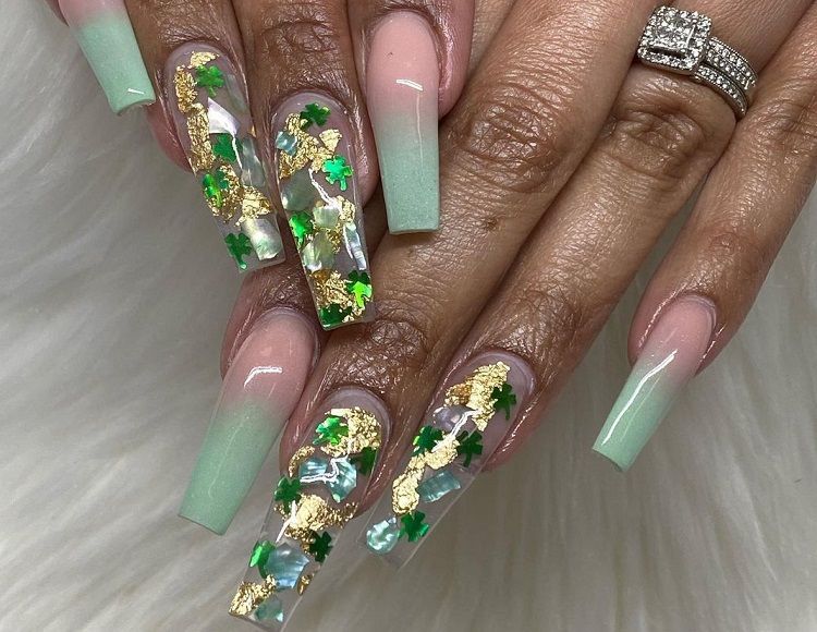 20 Fun & Fabulous St Patrick Nail Designs 2024 Via Instagram