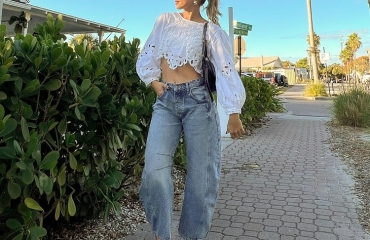 barrel leg jeans 20 ways to style the trendiest pants for 2024