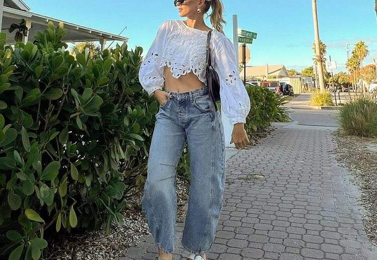 barrel leg jeans 20 ways to style the trendiest pants for 2024