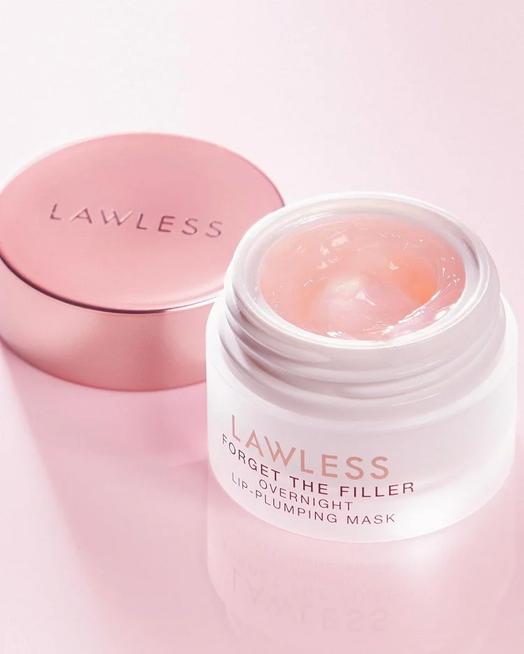 best lip plumping mask for women over 40 lawless overnight