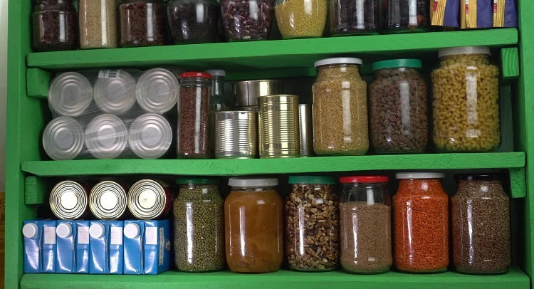 canned food storage ideas