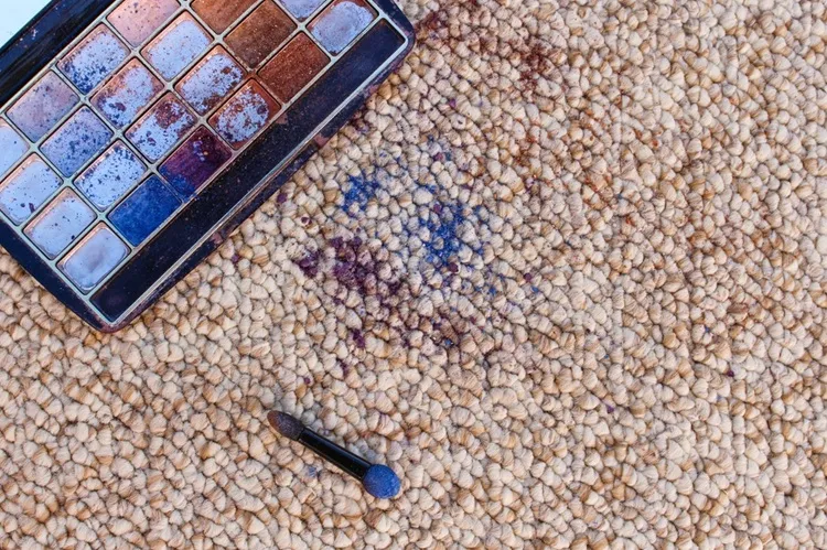 cleaning eyeshadow stains from a carpet tips tricks