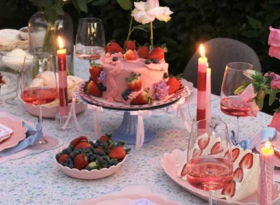 girly dinner party ideas