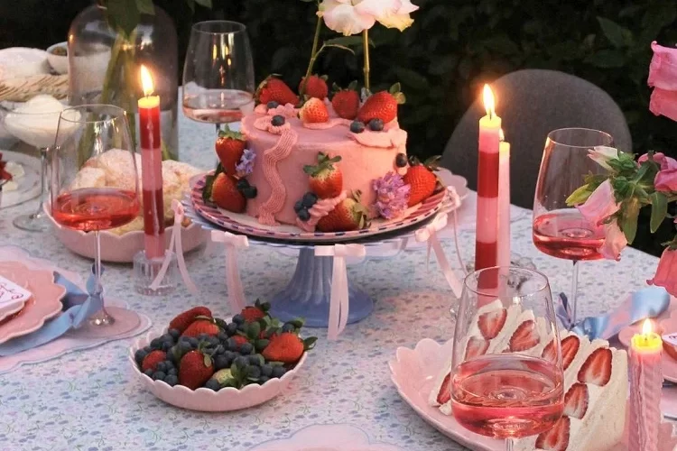 girly dinner party ideas