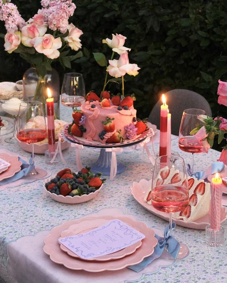 girly dinner party ideas