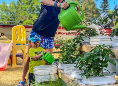 how to make a diy bucket garden step by step guide