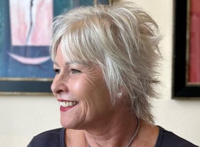 sassy stylish short spiky haircuts for women over 60 2024