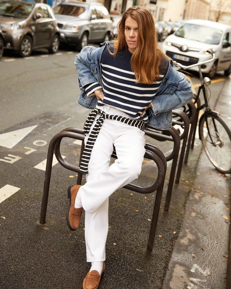 stripes for spring fashion micro trends 2024