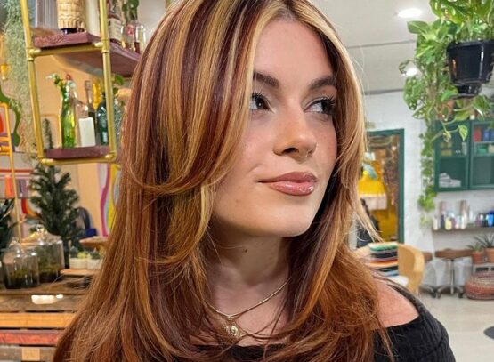 top chunky highlights for brown hair ideas trend 2024