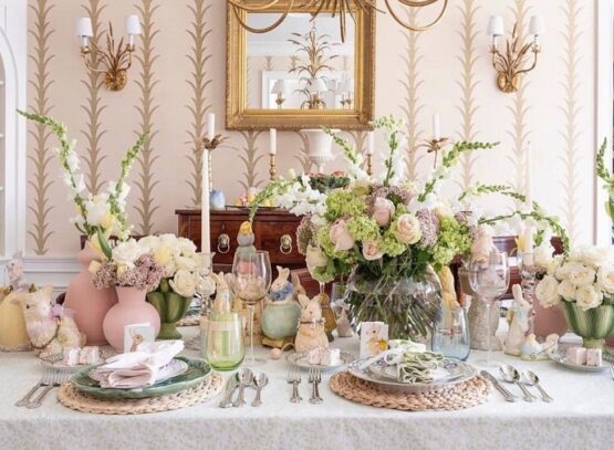 trendy easter table decor ideas for every style 2024