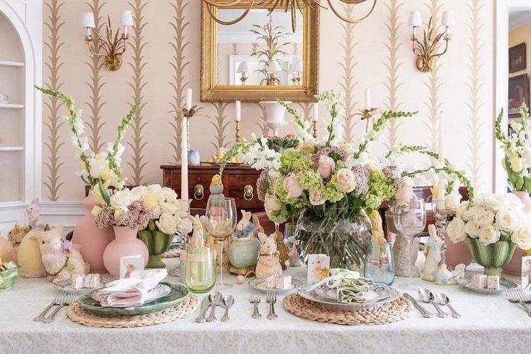 trendy easter table decor ideas for every style 2024