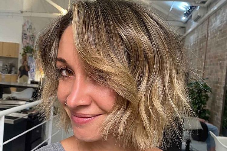 trendy layered bob haircuts for thick hair for every face shape 2024