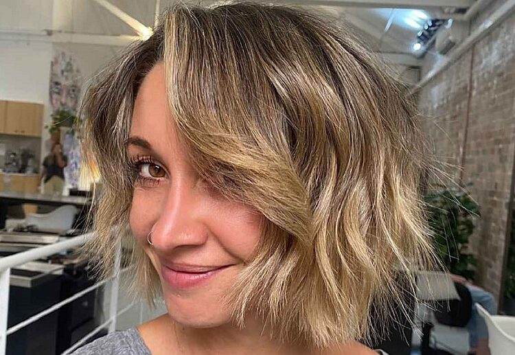 trendy layered bob haircuts for thick hair for every face shape 2024