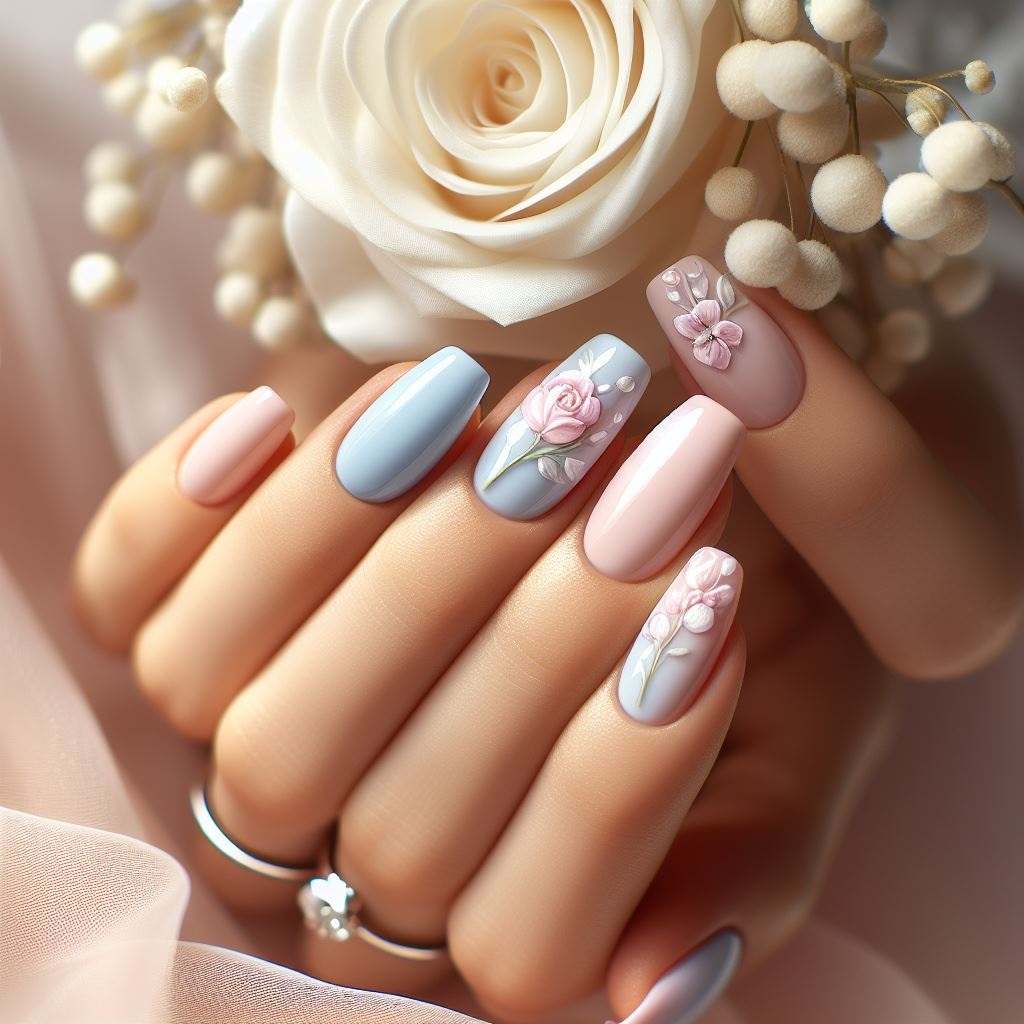 pastel perfection nail art design (2)