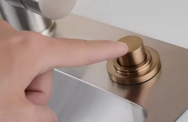 stylish sinktop air switch kit with a long button