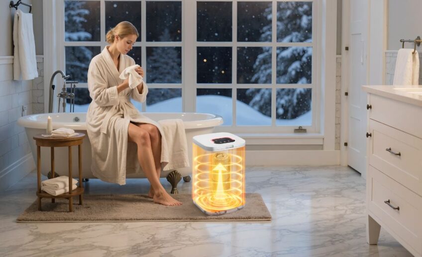 everyday luxury with new generation towel warmers for a spa-like ambiance at home